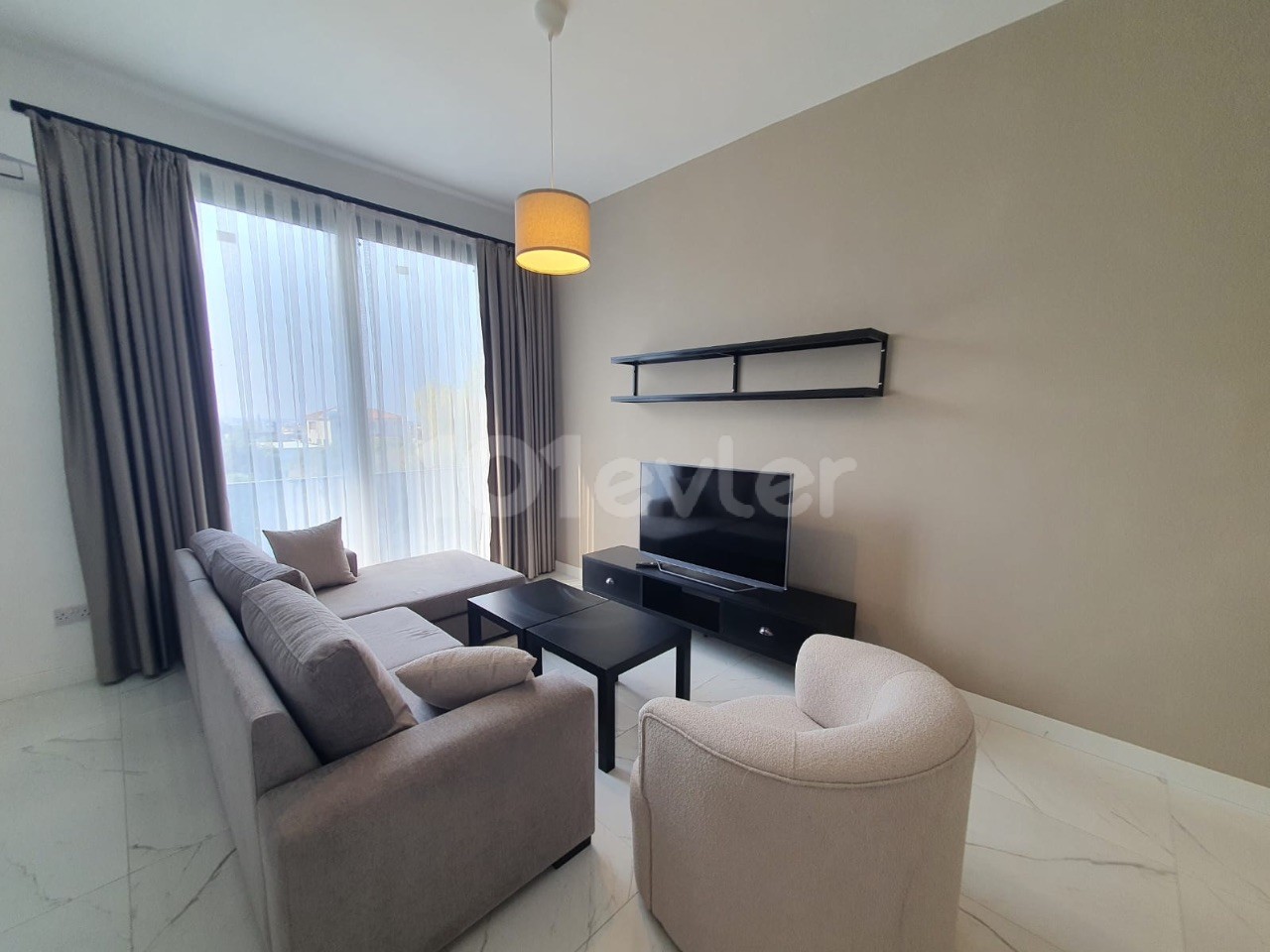 NORTH CYPRUS,KYRENİA,GİRNE,ALSANCAK 2+1 FLAT FOR RENT, LUXUROUS,NEW FLAT,CLOSE TO SEA,BEACHES,MARKETS,ROAD