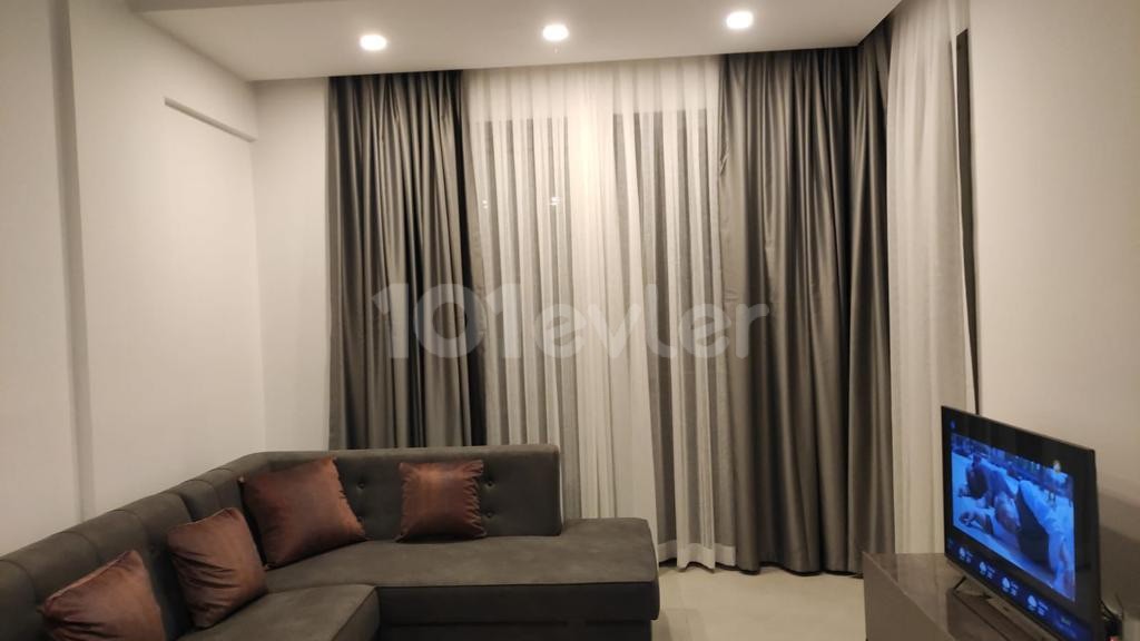 1+1 FURNISHED INVESTMENT APARTMENT IN CYPRUS LEFKOŞA HAMİTKÖY, IN A COMPLEX, SECURE