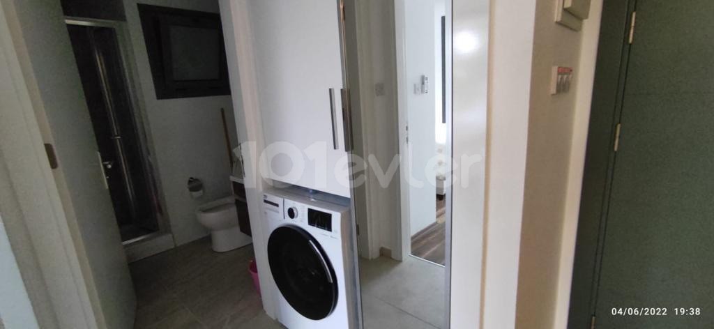 1+1 FURNISHED INVESTMENT APARTMENT IN CYPRUS LEFKOŞA HAMİTKÖY, IN A COMPLEX, SECURE