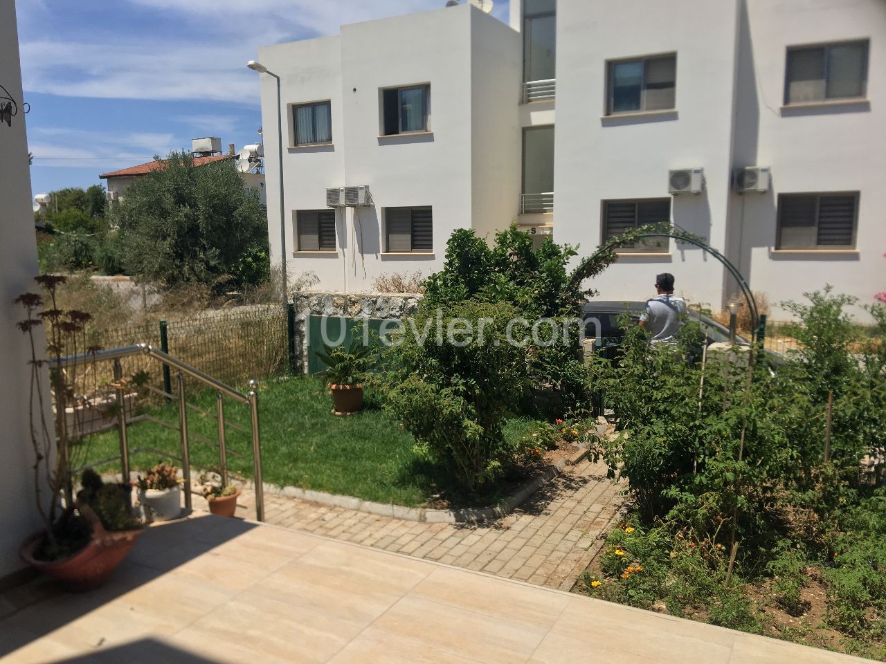 APARTMENT WITH GARDEN FOR SALE IN KARAOGLANOGLU, KYRENIA, TRNC ** 