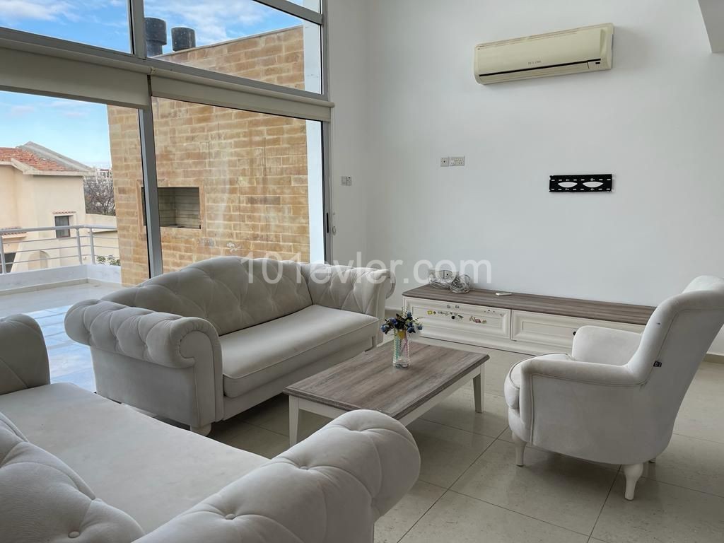 LUXURIOUS DUPLEX FLAT FOR RENT IN KKTC GIRNE DOĞANKÖY CENTER ** 