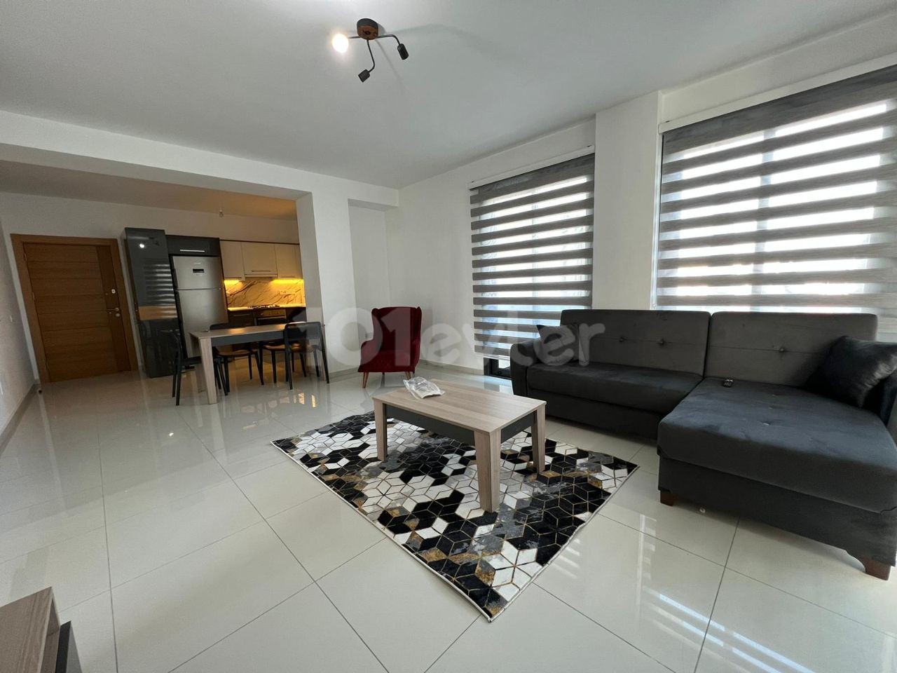 BRAND NEW FURNISHED 2+1 NEW APARTMENT FOR RENT IN THE CENTER OF CTC GUINEA 