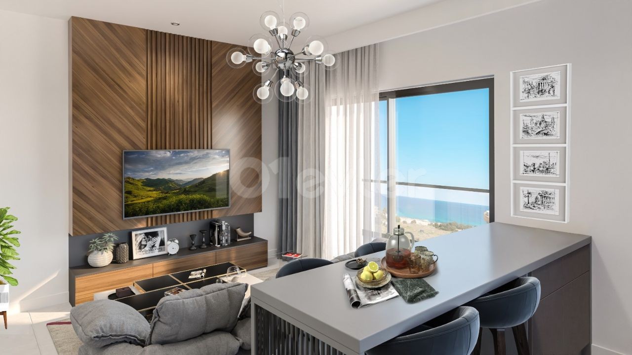 GÜLSEREN'DE DENİZ MANZARALI PENTHOUSE