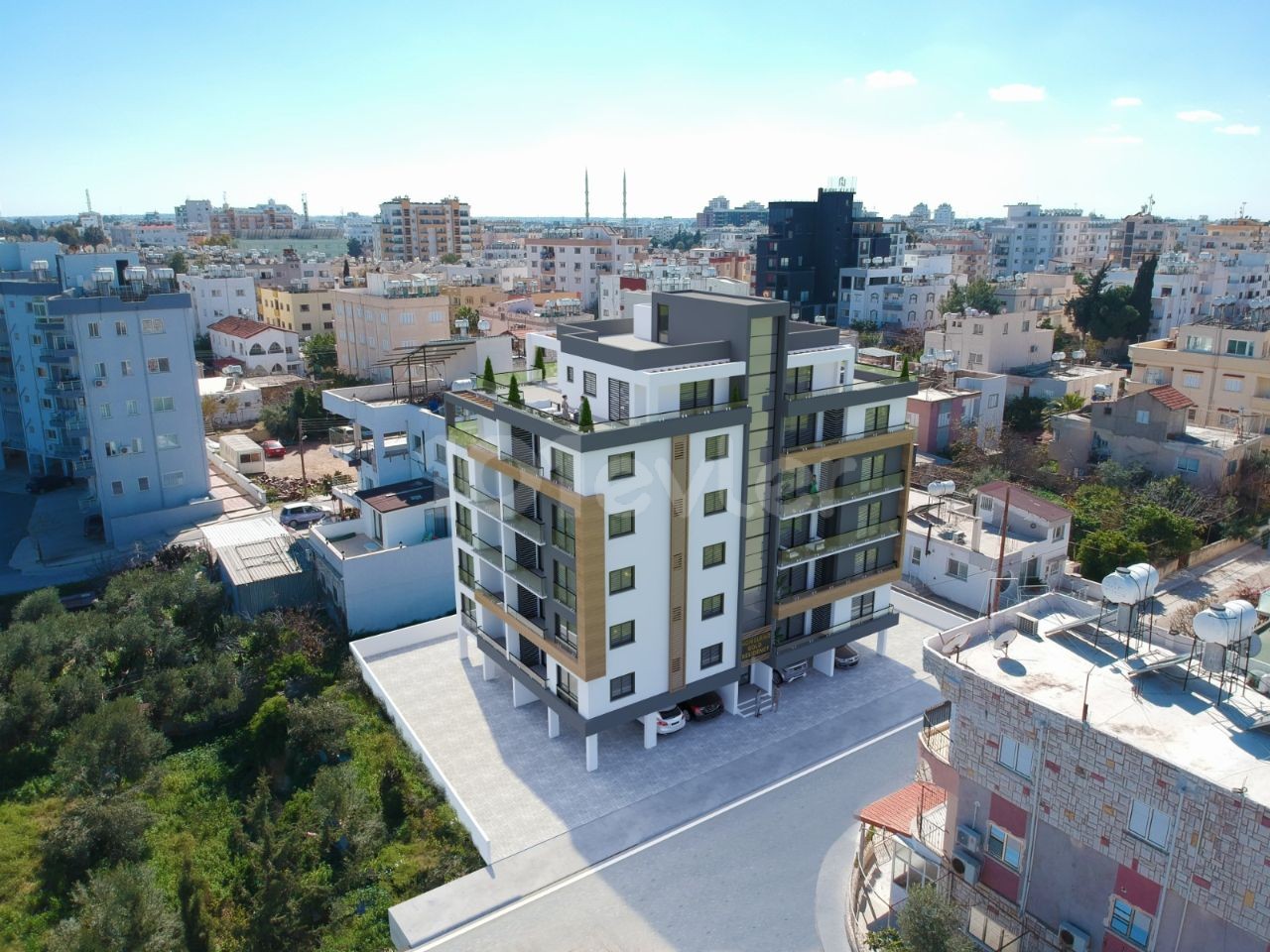 GÜLSEREN'DE DENİZ MANZARALI PENTHOUSE