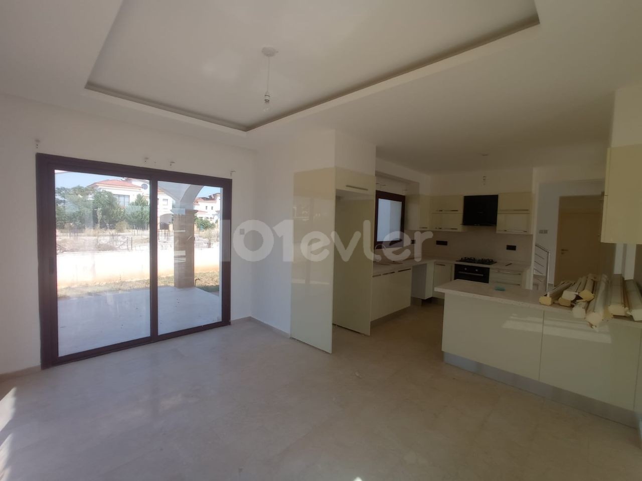 3+1 villa in bogaz for rent