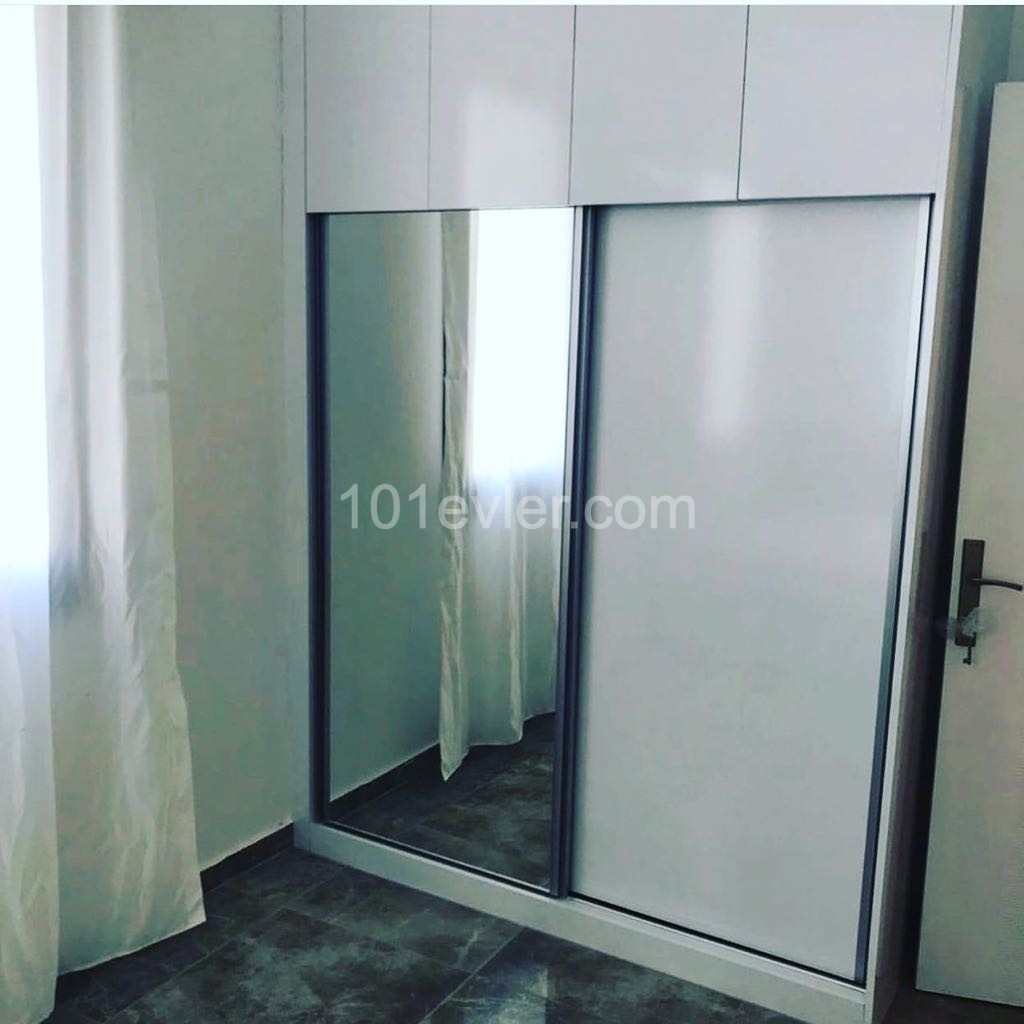 Air-conditioning beds in every room in Gönyeli, 350 stg 6 pay, behind the big cellar, 1 minute walk to the stops and the market, 2+1 flat 05338711922 05338273131 kamsel real estate