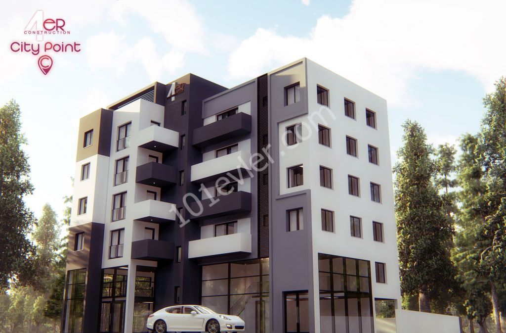 2 Bedroom flat for sale in Famagusta City Center behind the City Mall