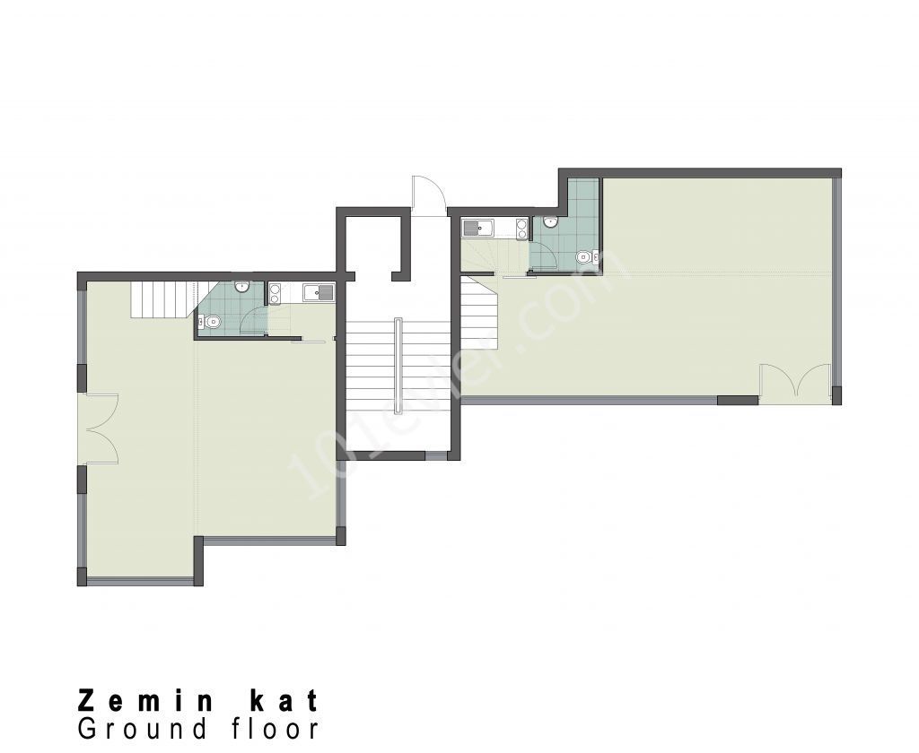 2 Bedroom flat for sale in Famagusta City Center behind the City Mall