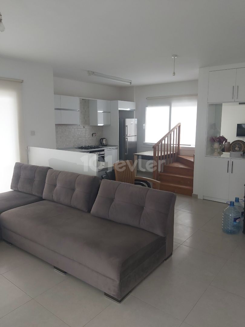 Famagusta merlezde 2+1 rental duplex penthowse apartment for rent