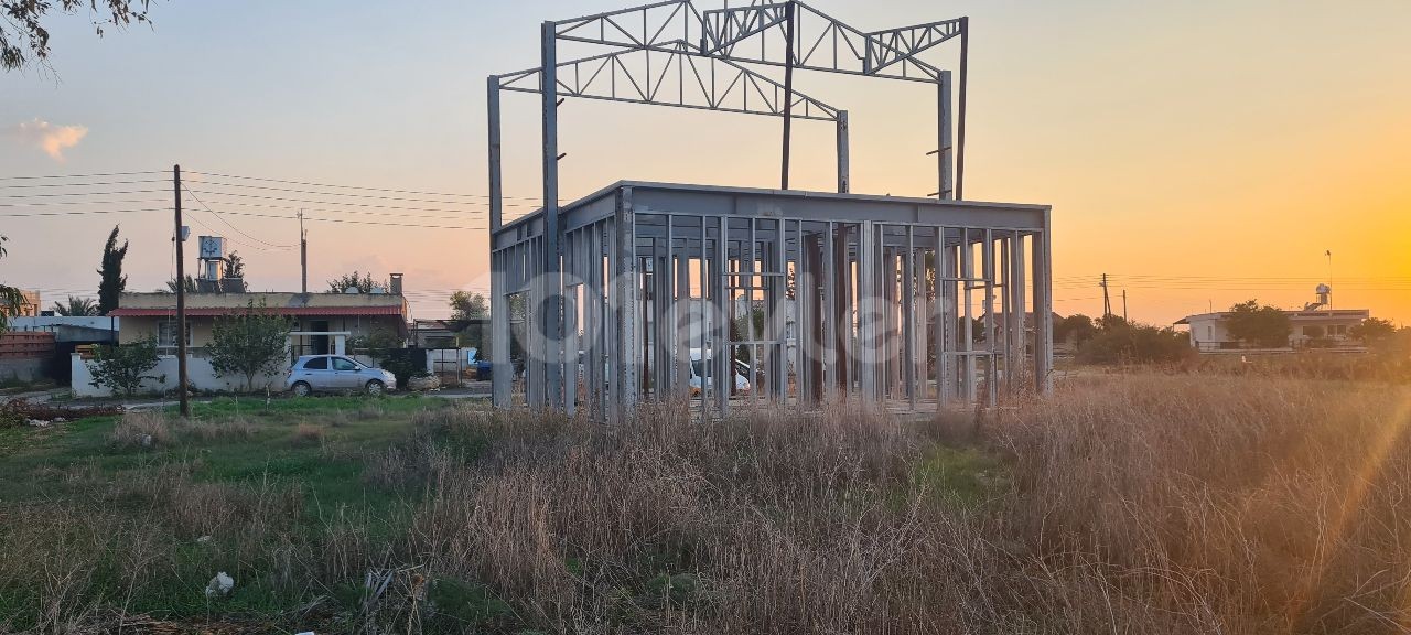 3+1 2 STOCKWERK ROHBAU MIT STAHLKONSTRUKTION PROJEKT ZUM VERKAUF IN KUZUCUK DORF