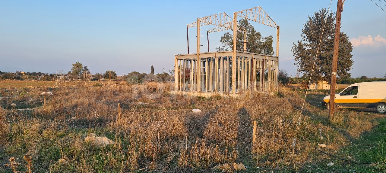 3+1 2 STOCKWERK ROHBAU MIT STAHLKONSTRUKTION PROJEKT ZUM VERKAUF IN KUZUCUK DORF