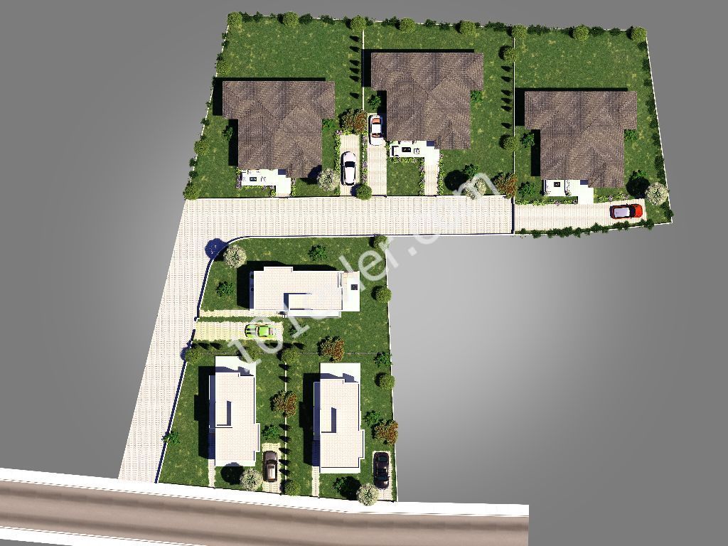 ONE-STOREY DETACHED HOUSE in Kanlikoy with prices starting from STG 145,000 ** 