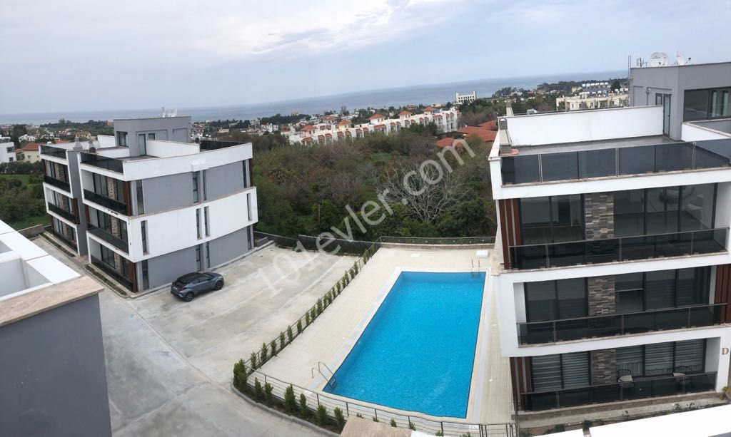 1+1 WOHNUNG ZU VERMIETEN MIT FUL NULL MÖBLIERT MIT BLICK AUF DIE BERGE UND DAS MEER IN KYRENIA!! بيت للإيجار بي كيرنا ١+١ ** 