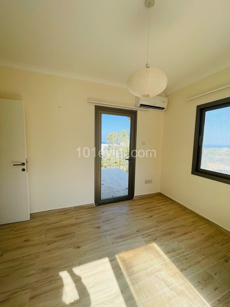 5+1 POOL VILLA WITH MOUNTAIN AND SEA VIEW FOR RENT IN ÇATALKÖY ** 