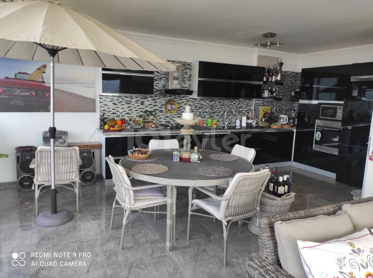 3+1 FULLY FURNISHED PENTHOUSE IN THE CENTER OF KYRENIA