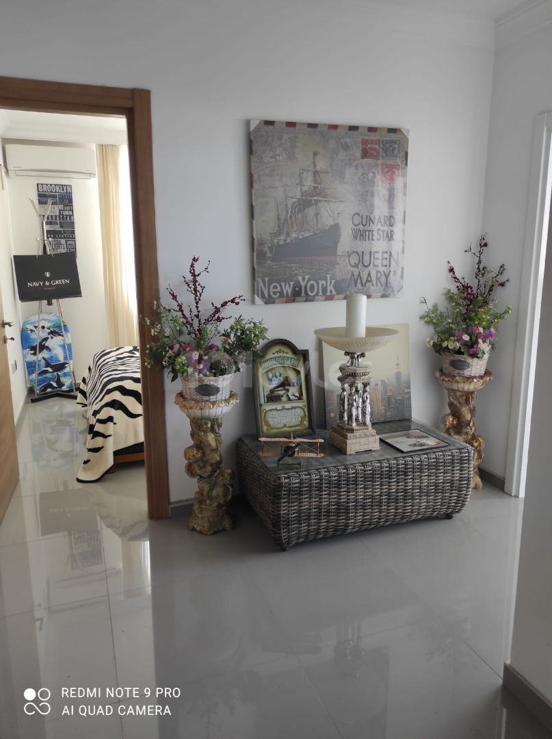 GİRNE MERKEZDE 3+1 FULL EŞYALI PENTHOUSE 