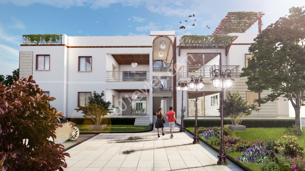 Century21 Island Girne Zeytinlik'te 3+1 Satılık Daire