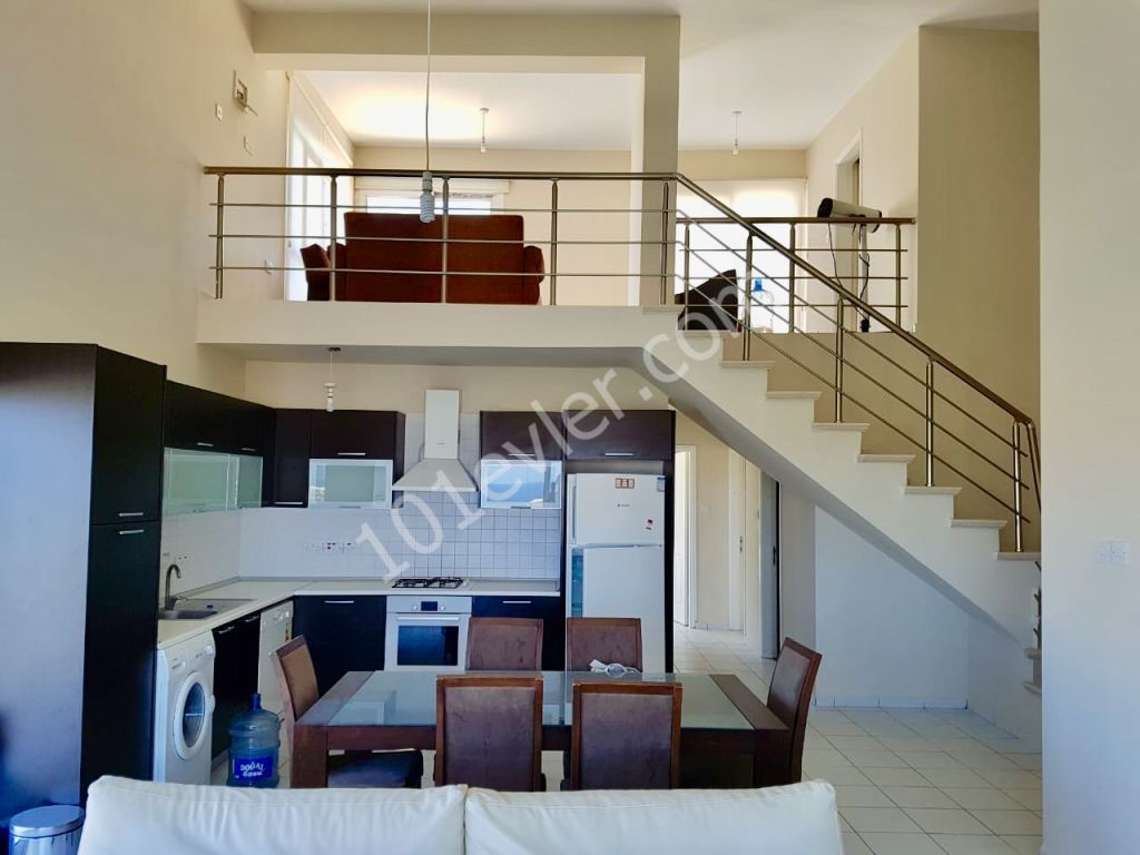 4 1 Duplex Penthouse in Alsancak for RENT, Girne