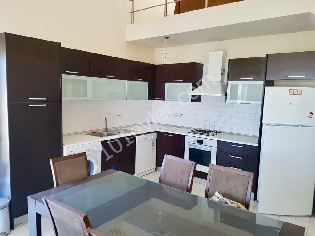 4 1 Duplex Penthouse in Alsancak for RENT, Girne