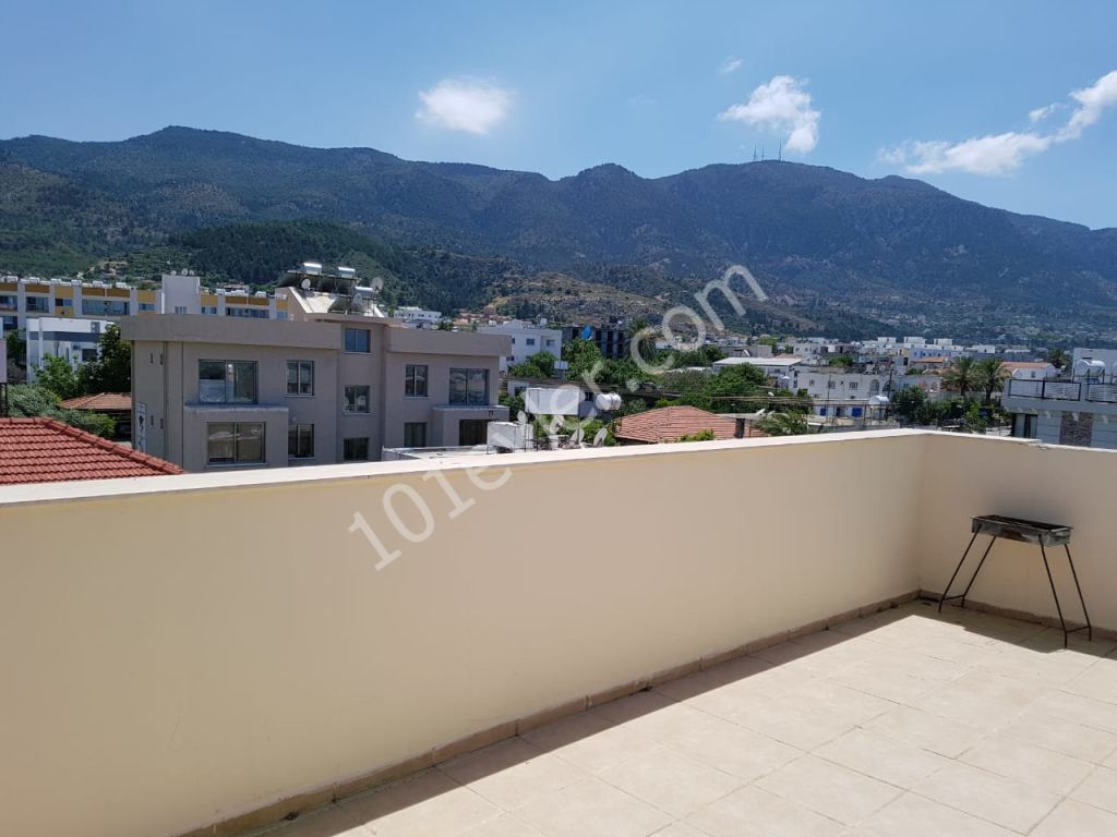 4 1 Duplex Penthouse in Alsancak for RENT, Girne