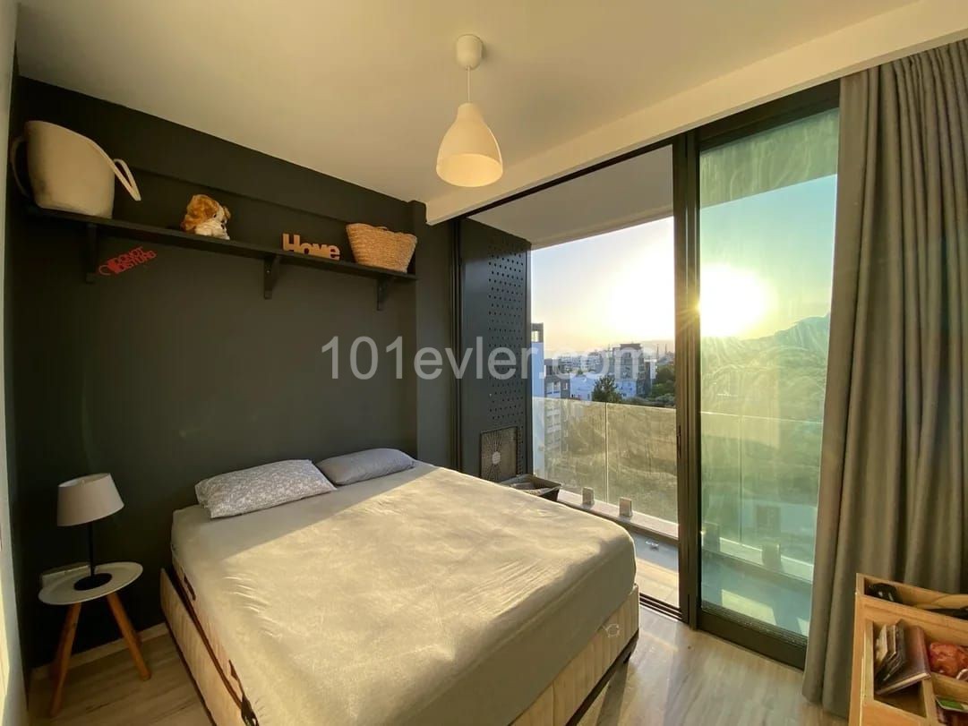 1+1 apartment for rent in Kyrenia Center