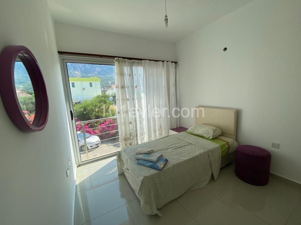 3 bedroom penthouse apartment for rent in Kyrenia, Lapta