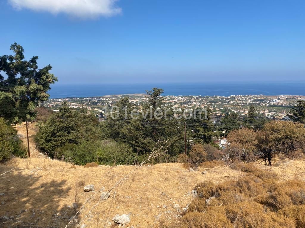 Grundstück Zum Verkauf In Kyrenia Karsiyaka / Meerblick ** 