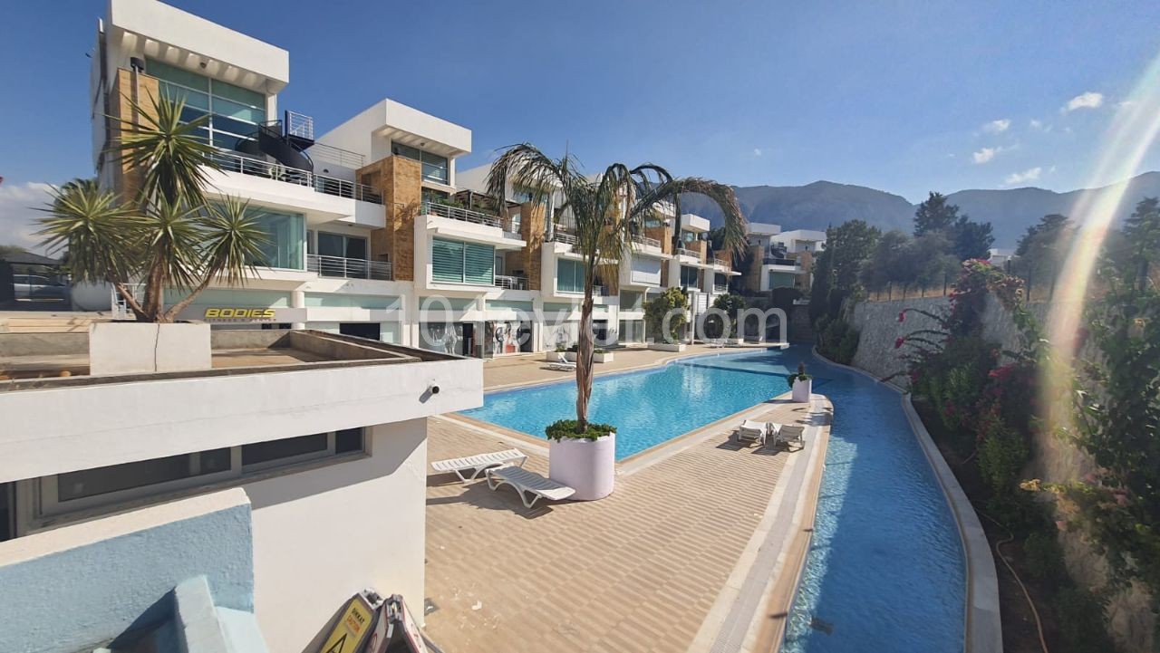 2 bedroom duplex penthouse for sale in Kyrenia, Dogankoy