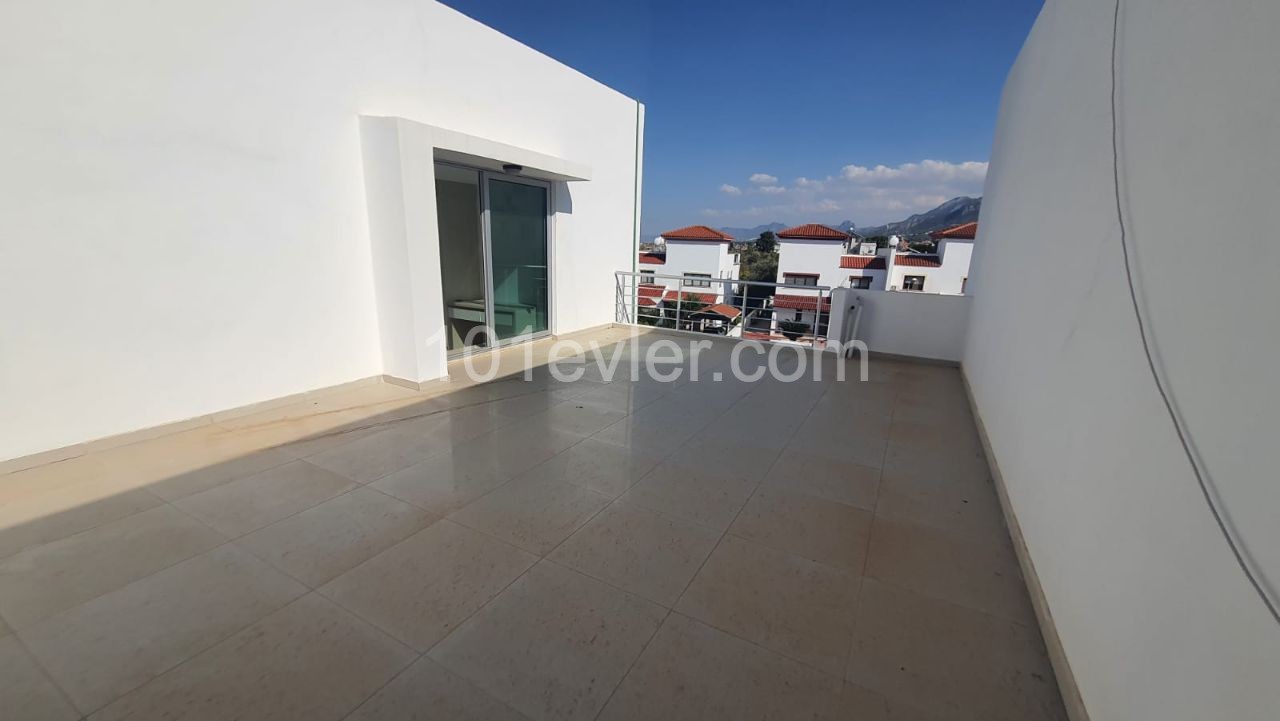 2 bedroom duplex penthouse for sale in Kyrenia, Dogankoy