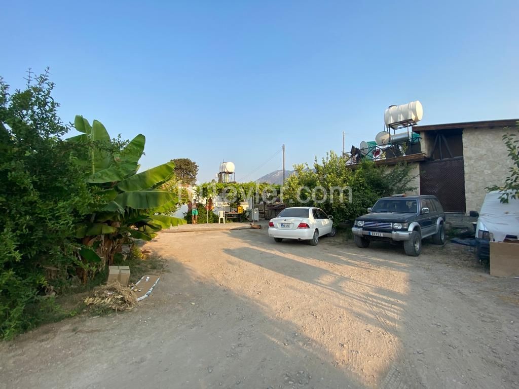 Girne Çatalköy Satılık 3+1 Bungalow / Dağ ve deniz manzaralı