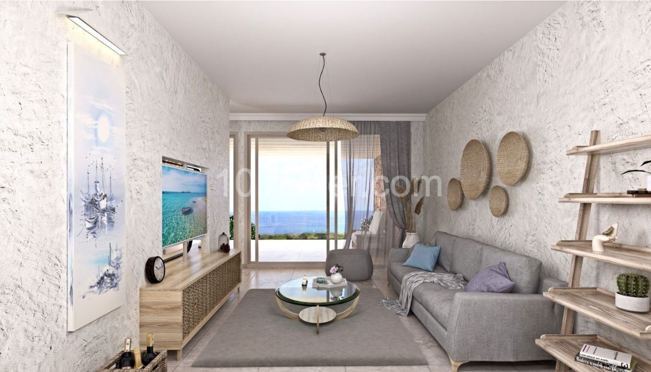 2 Bedroom Apartment For Sale In Kyrenia, Bahceli 