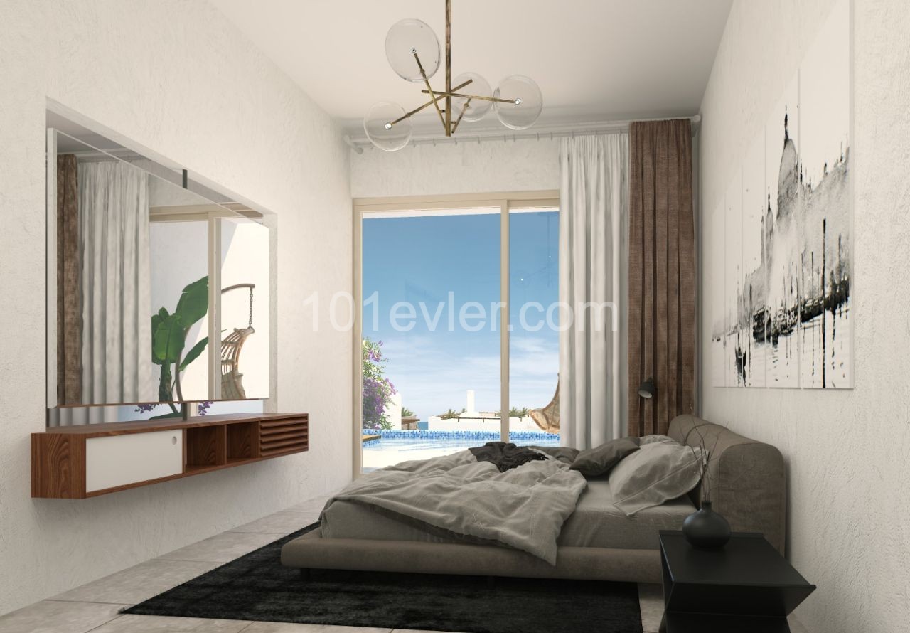 2 Bedroom Penthouse For Sale In Kyrenia, Esentepe