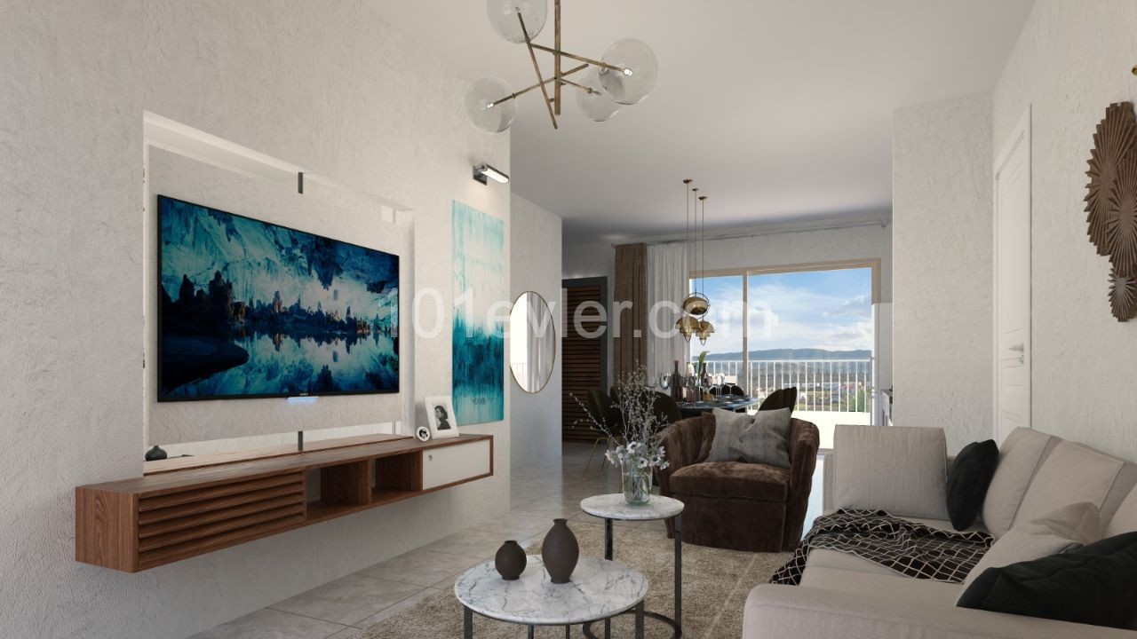 2 Bedroom Penthouse For Sale In Kyrenia, Esentepe