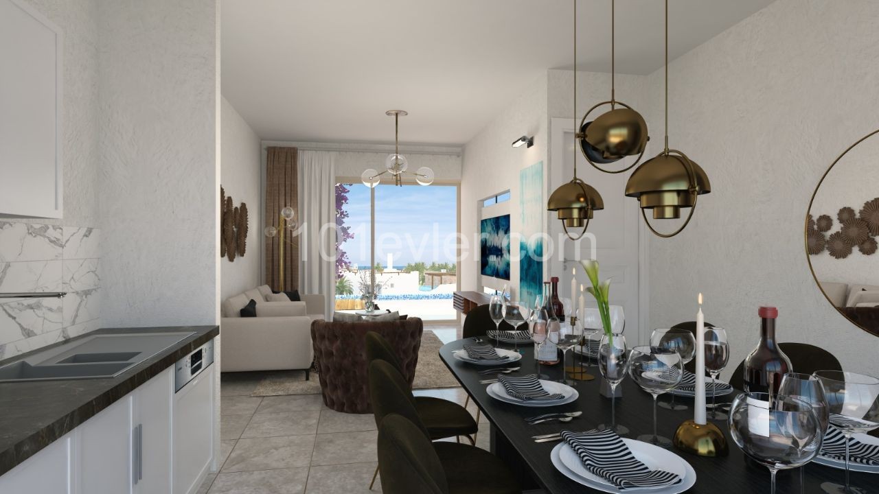 2 Bedroom Penthouse For Sale In Kyrenia, Esentepe