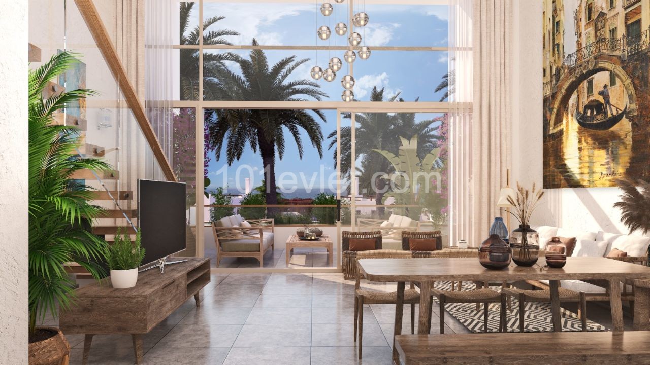 3 Bedroom Penthouse For Sale In Kyrenia, Esentepe