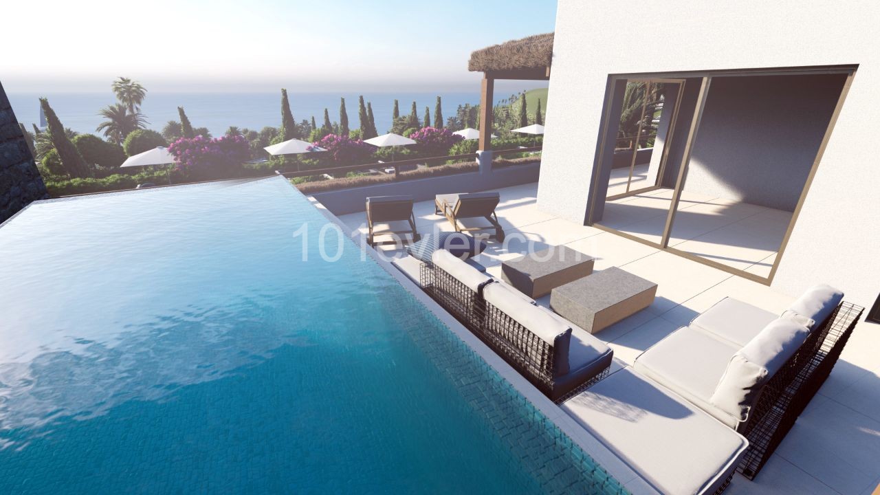 4 Bedroom Villa For Sale In Kyrenia, Bahceli / Beachfront with private pool