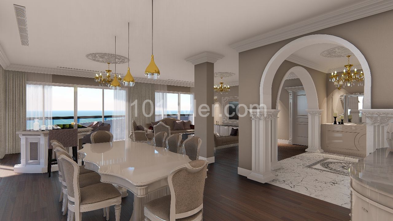 İskele Long Beach Satılık 3+1 Penthouse