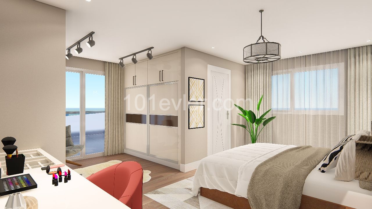 İskele Long Beach Satılık 3+1 Penthouse