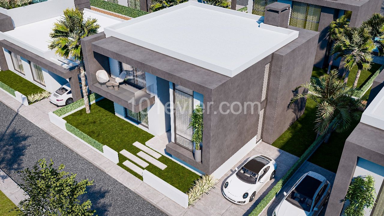 3+1 Duplex Villa Zum Verkauf In Famagusta New Bosporus ** 