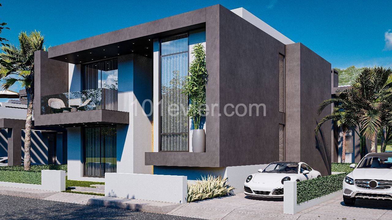 3+1 Duplex Villa Zum Verkauf In Famagusta New Bosporus ** 