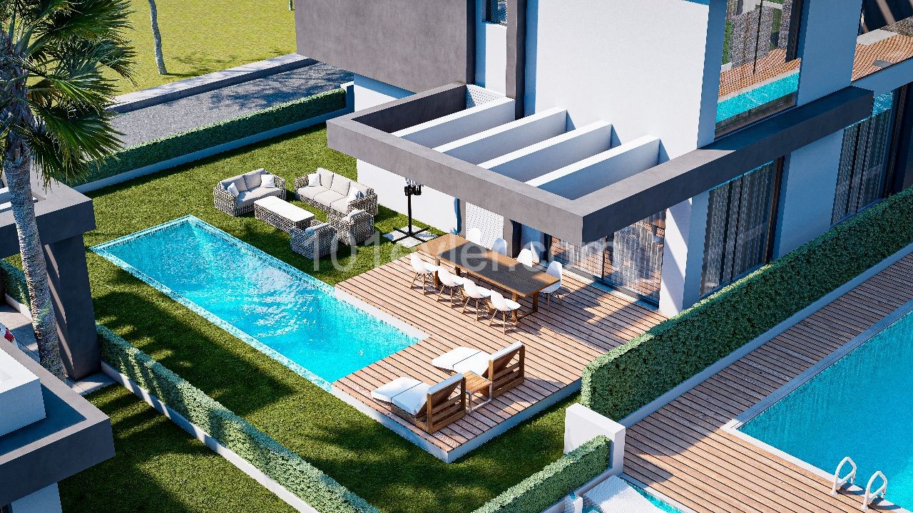 4+1 Villa Zum Verkauf In Famagusta Yeni Bosporus ** 