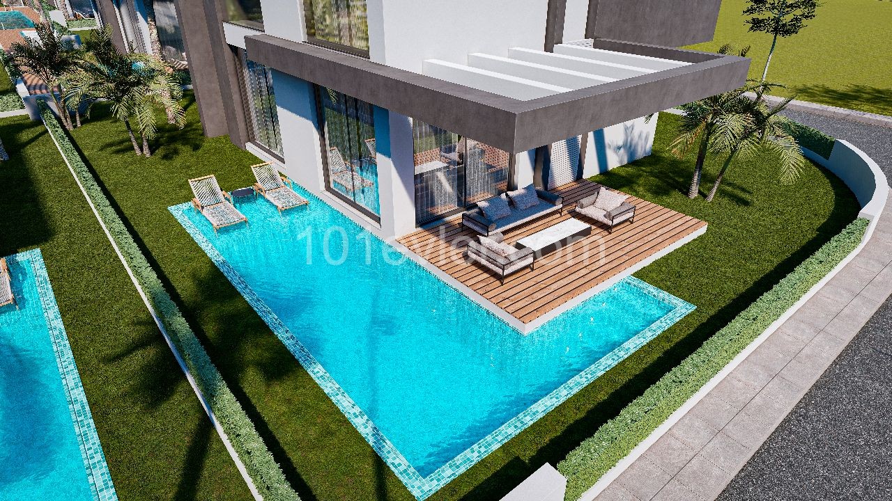 4+1 Villa Zum Verkauf In Famagusta Yeni Bosporus ** 