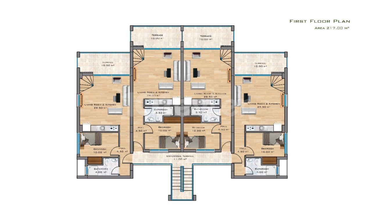 Famagusta Süßwasser 2+1 Wohnung / Loft Zu Verkaufen ** 