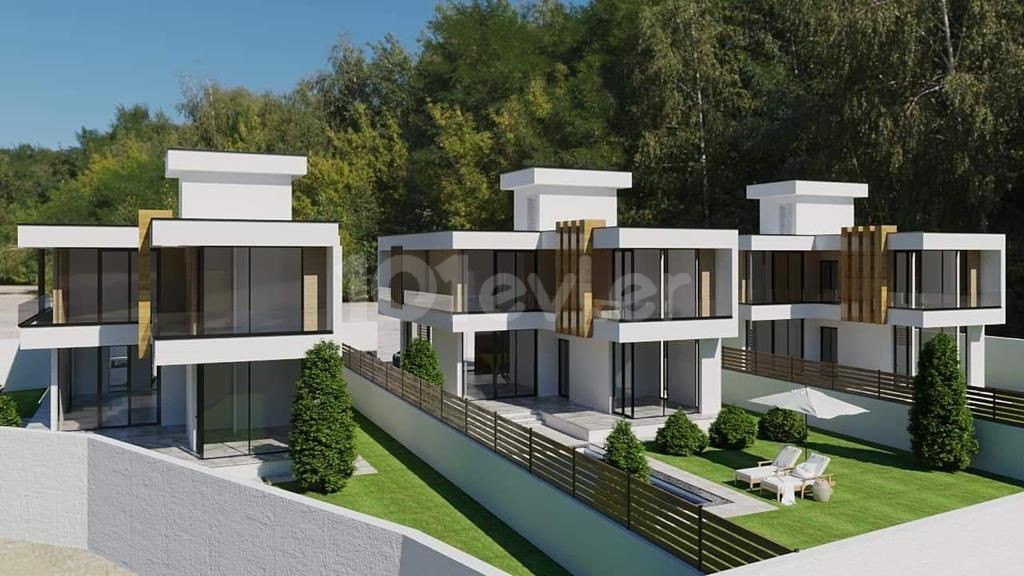 4+1 Villa Zu Verkaufen In Kyrenia Ozanköy ** 