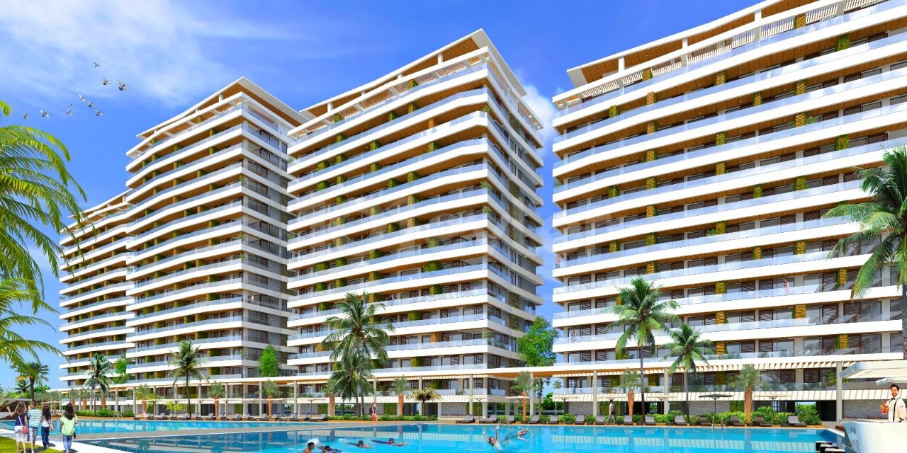 Flat For Sale in Long Beach, Iskele