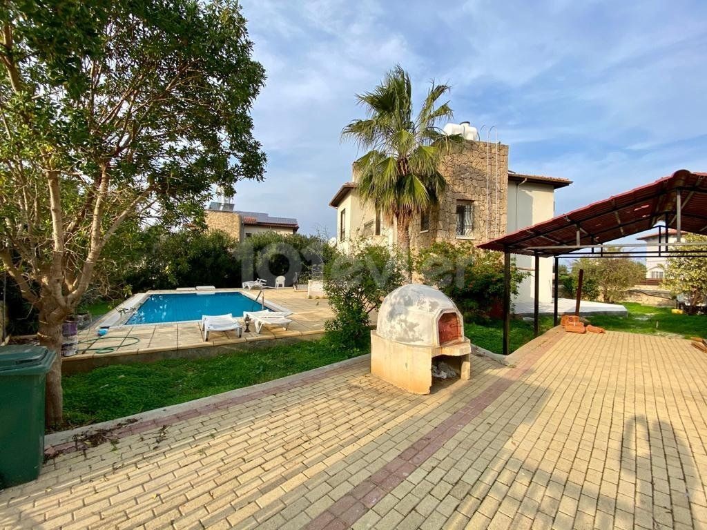 Fully furnished 3+1 Villa for Rent in Girne Çatalköy