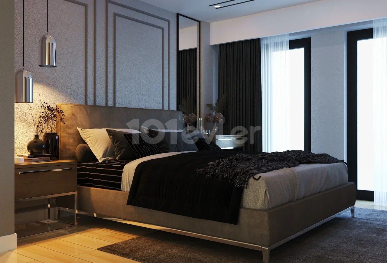 آپارتمان 2+1 برای فروش در Girne Lapta / Loft