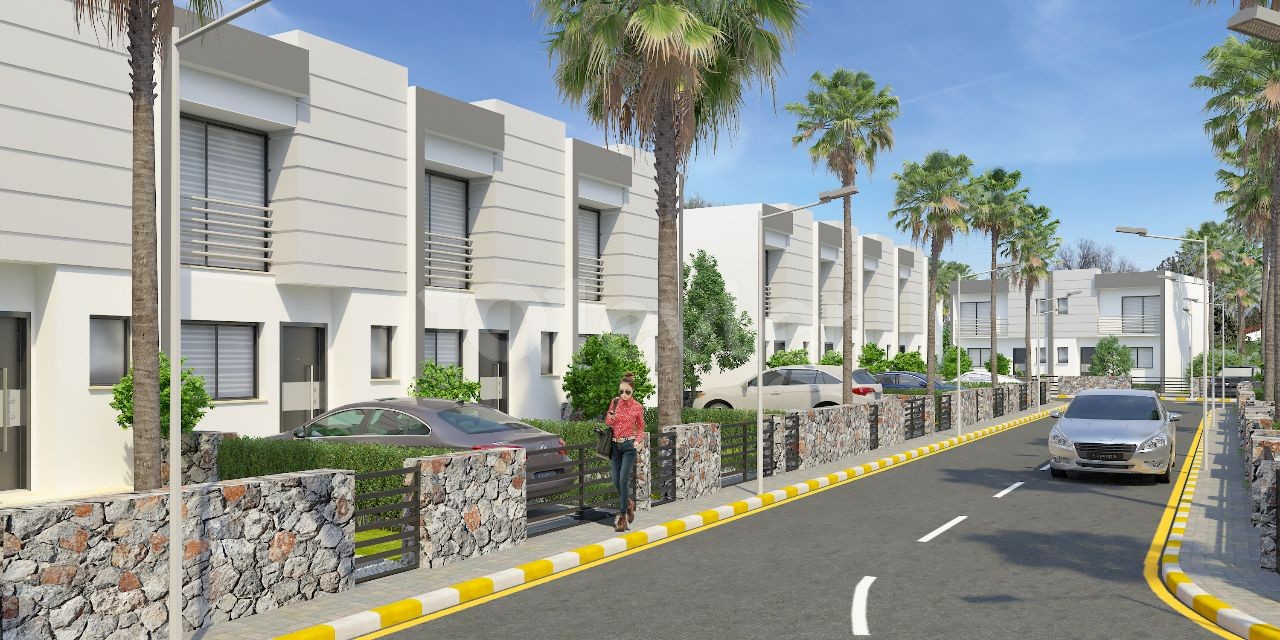 Girne Alsancak Satılık 2+1 Villa / Bahçeli