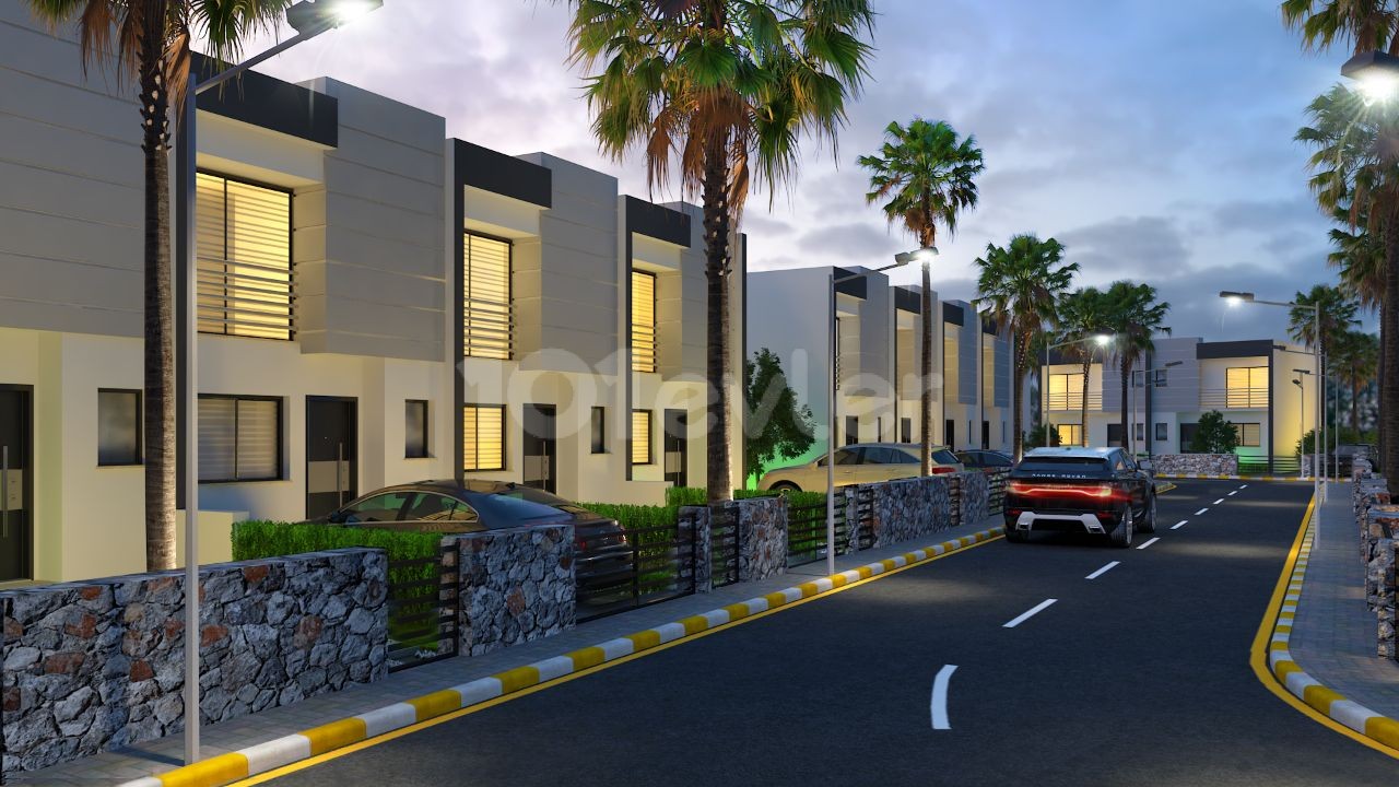 Girne Alsancak Satılık 2+1 Villa / Bahçeli