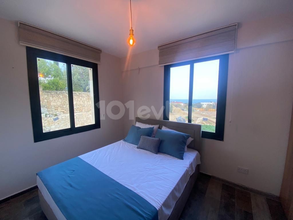 3+1 flats with pool for sale in Girne/Çatalköy